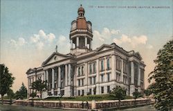 King County Courthouse Postcard