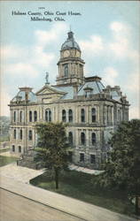 Holmes OCunty Courthouse Millersburg, OH Postcard Postcard Postcard