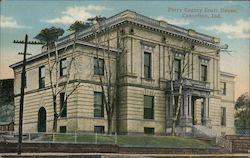 Perry County Courthouse Postcard