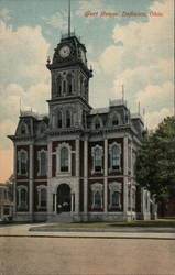 Defiance County Courthouse Ohio Postcard Postcard Postcard