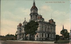 Courthouse COuncil Bluffs, IA Postcard Postcard Postcard