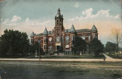 Courthouse, PORT HURON, MICH. Michigan Postcard Postcard Postcard