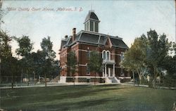 Lake County Courthouse Postcard