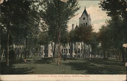 Mcpherson County Courthouse Postcard