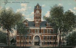 Allen County Courthouse Postcard