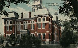 Cloud County Courthouse Postcard