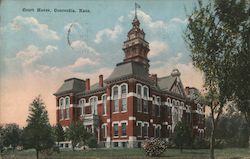 Courthouse, Concordia, Kans. Postcard