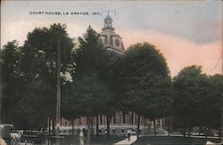 Courthouse, LA GRANGE, IND. Postcard