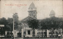 Courthouse Crown Point, IN Postcard Postcard Postcard