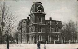 Tuscumbia, Ala. Courthouse Postcard