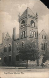 Courthouse Clanton, AL Postcard Postcard Postcard