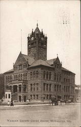 Warren County Courthouse MONMOUTH, IL Postcard Postcard Postcard