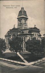 Valparaiso Courthouse Postcard