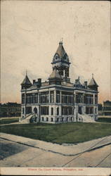 Gibson County Courthouse Postcard
