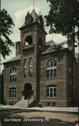 Courthouse Stroudsburg, PA Postcard Postcard Postcard