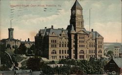 Schuylkill County Courthouse Pottsville, PA Postcard Postcard Postcard