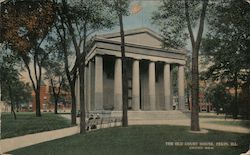 THE OLD Courthouse, PEKIN, ILL. Erected 1848-49 Postcard