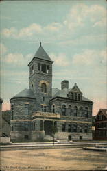 Courthouse Woonsocket, RI Postcard Postcard Postcard