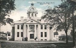 Jefferson County Courthouse Monticello, FL Postcard Postcard Postcard