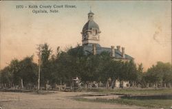 1970 - Keith County Courthouse Postcard