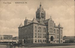 Courthouse. KIRKSVILLE, Mo. Postcard