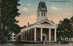 Courthouse, Montpelier, Vt. Postcard