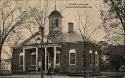 Courthouse Williamsburg, VA Postcard Postcard Postcard