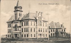 Courthouse Kalispell, MT Postcard Postcard Postcard