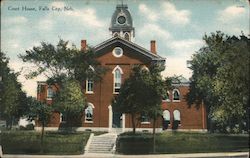 Courthouse Falls City, NE Postcard Postcard Postcard