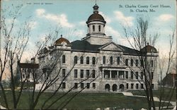 St. Charles County Courthouse Postcard