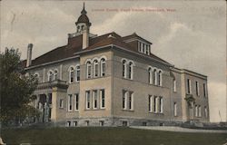 Lincoln County Court House Davenport, WA Postcard Postcard Postcard