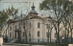 Columbia County Courthouse. Portage, Wis. Wisconsin Postcard Postcard Postcard