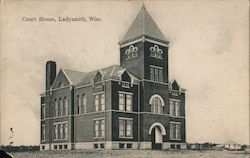 Courthouse Ladysmith, WI Postcard Postcard Postcard