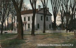 Old Claverack Courthouse in Columbia County Postcard