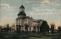 County Courthouse CORVALLIS, OR Postcard Postcard Postcard