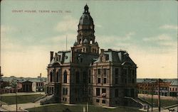 Courthouse Terre Haute, IN Postcard Postcard Postcard