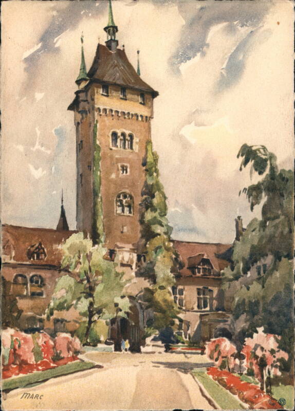 Swiss National Museum, Zurich, Switzerland Marc