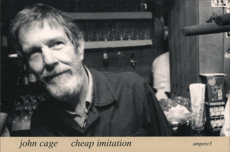 John Cage Cheap Imitation Ampere3 Postcard Chicago Illinois