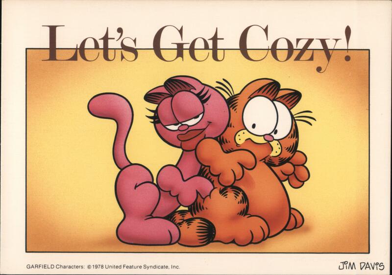 Garfield Let's Get Cozy, Jim Davis Cartoons