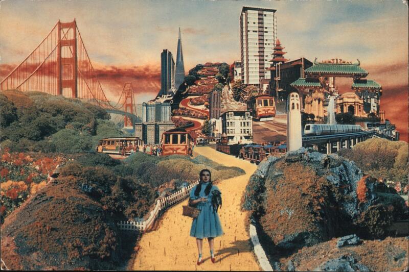 Somewhere Over the Rainbow, San Francisco Collage California