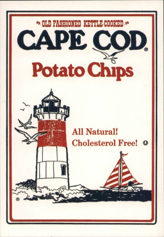 Cape Cod Potato Chips, Lighthouse, Sailboat Hyannis Massachusetts