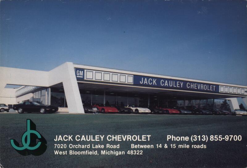 Jack Cauley Chevrolet West Bloomfield Michigan