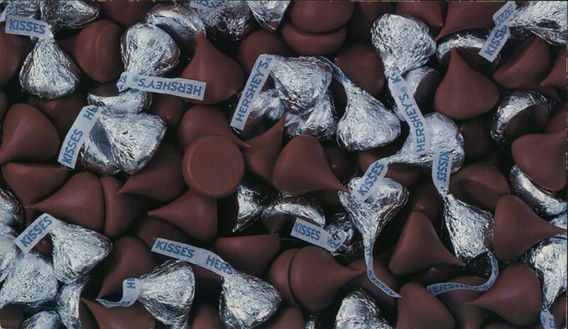 Hershey's Kisses Chocolate Candy Pile Pennsylvania
