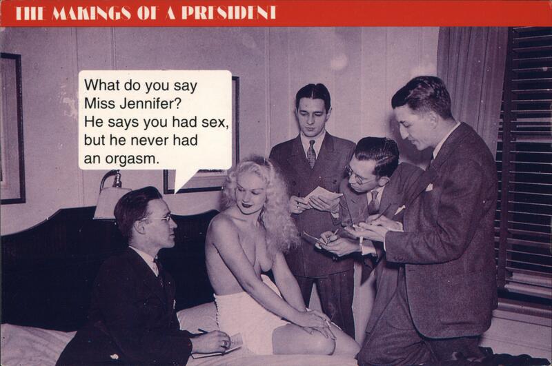 The Making of a President, Risque Political Humor Risque & Nude