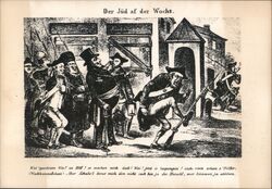 Der Jud af der Woch. Antisemitic postcard Postcard