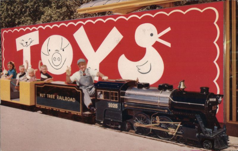 Nut Tree Railroad Miniature Train, Vacaville, CA California