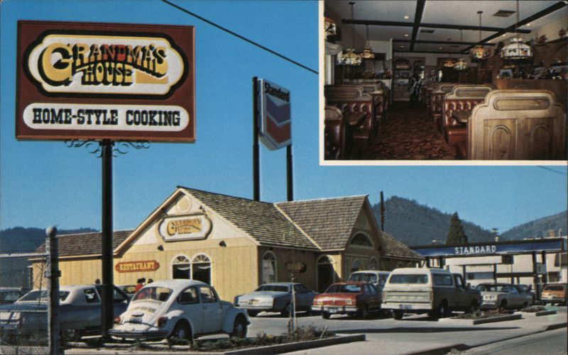 Grandma's House Restaurant, Yreka, CA California