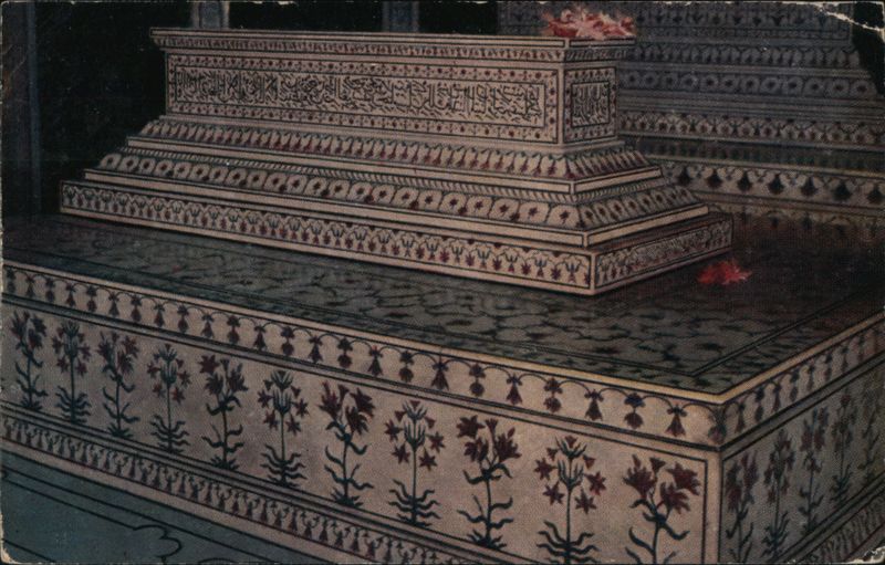 Tombs Inside Taj Mahal, Agra India