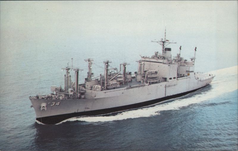 U.S.S. Mount Baker (AE-34) Navy Ammunition Ship Ships