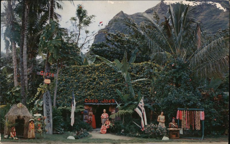 Coco Joe's Gift Shop, Punaluu, Oahu Hawaii C. I. Christian
